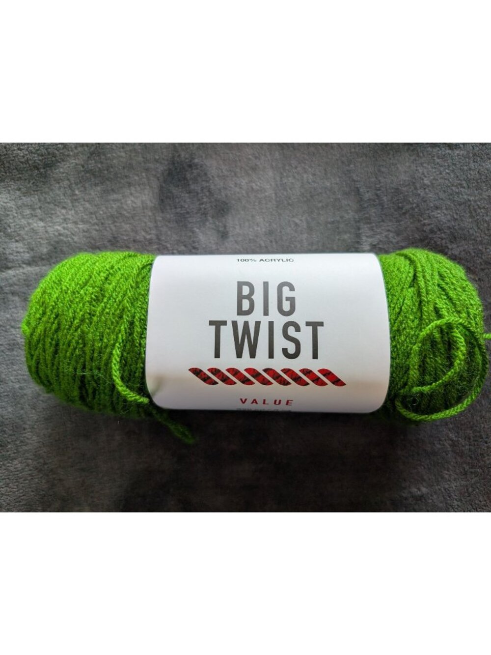 Big Twist Value Acrylic Yarn - Forest Green